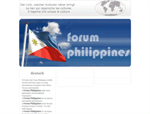 Tablet Screenshot of forum-philippines.net